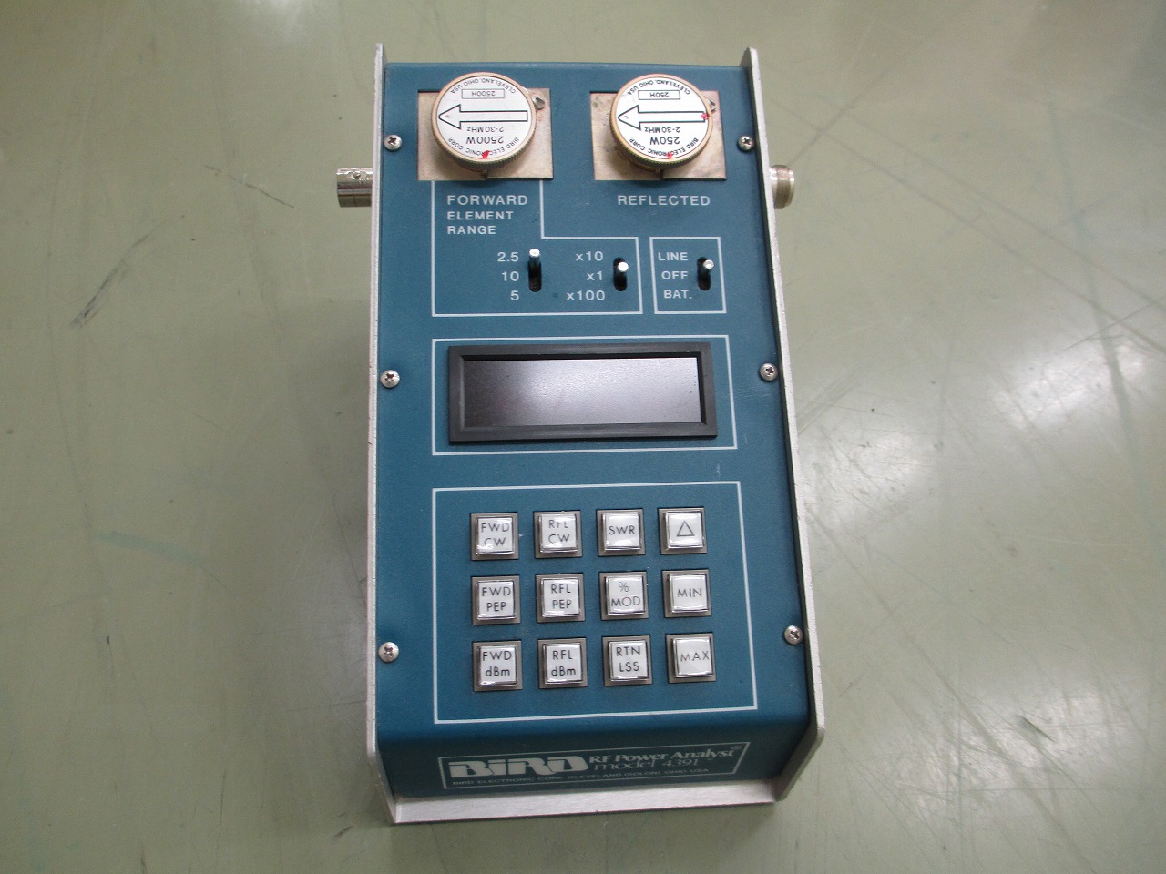 RF Power Analyst Watt Meter (model4391) BIRD Electronic wattmeters
