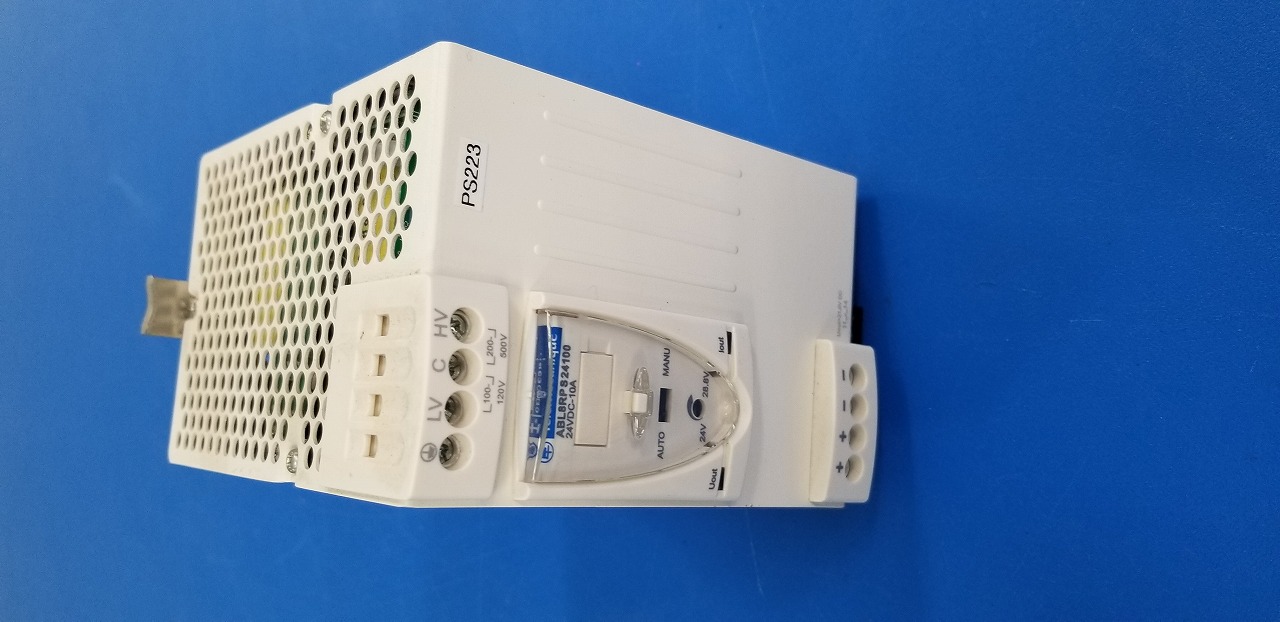 Regulated SMPS - 1 or 2-Phase - 100..500 V - 24 V - 10A Schneider ...