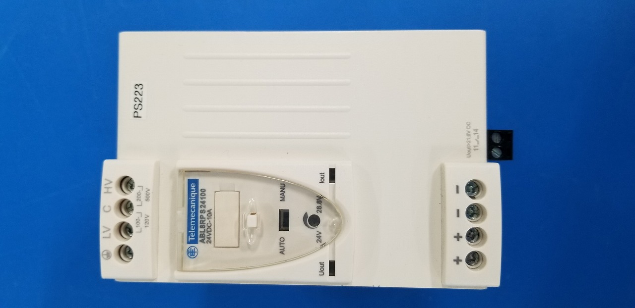 Regulated SMPS - 1 or 2-Phase - 100..500 V - 24 V - 10A Schneider ...